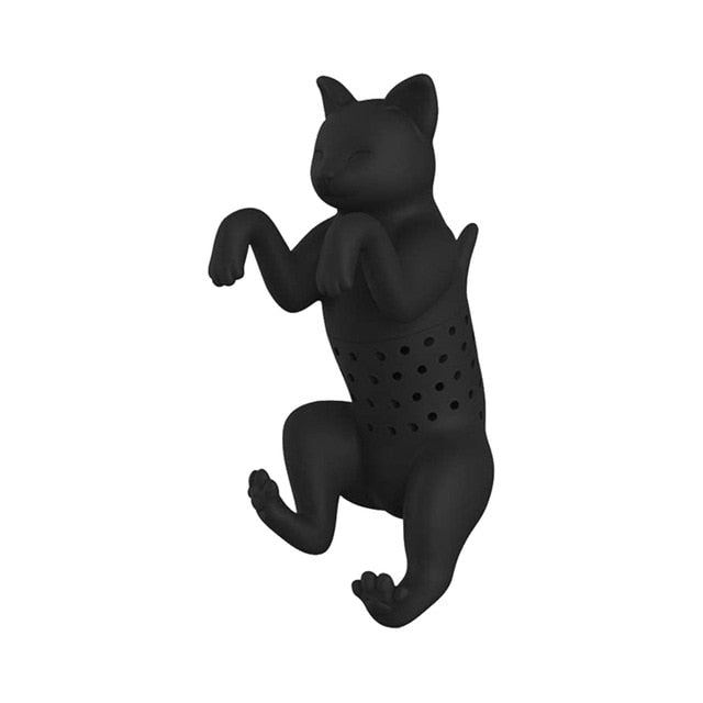 Cat Silicone Tea Strainer
