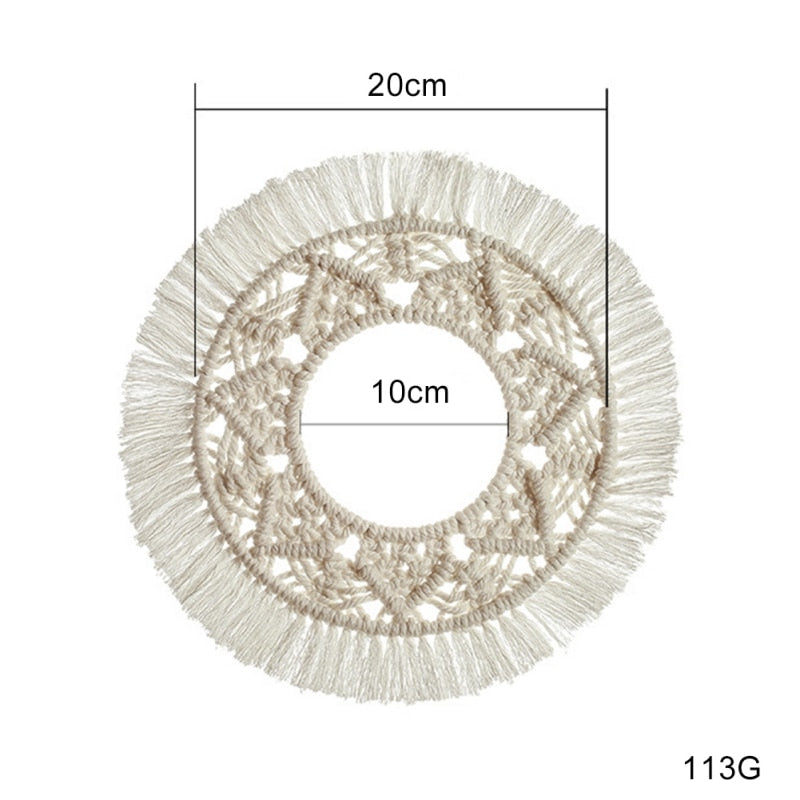 Woven Round Wall Hanging