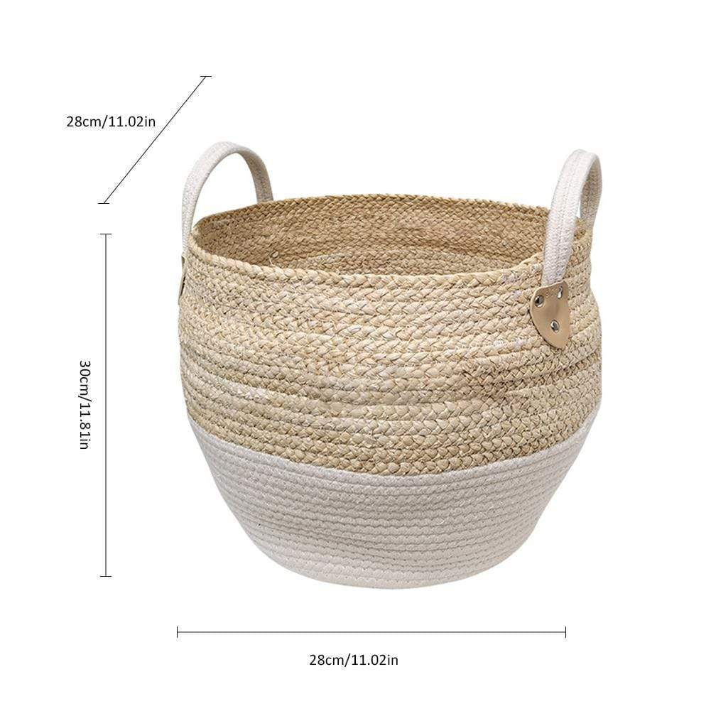 Woven Wicker Basket