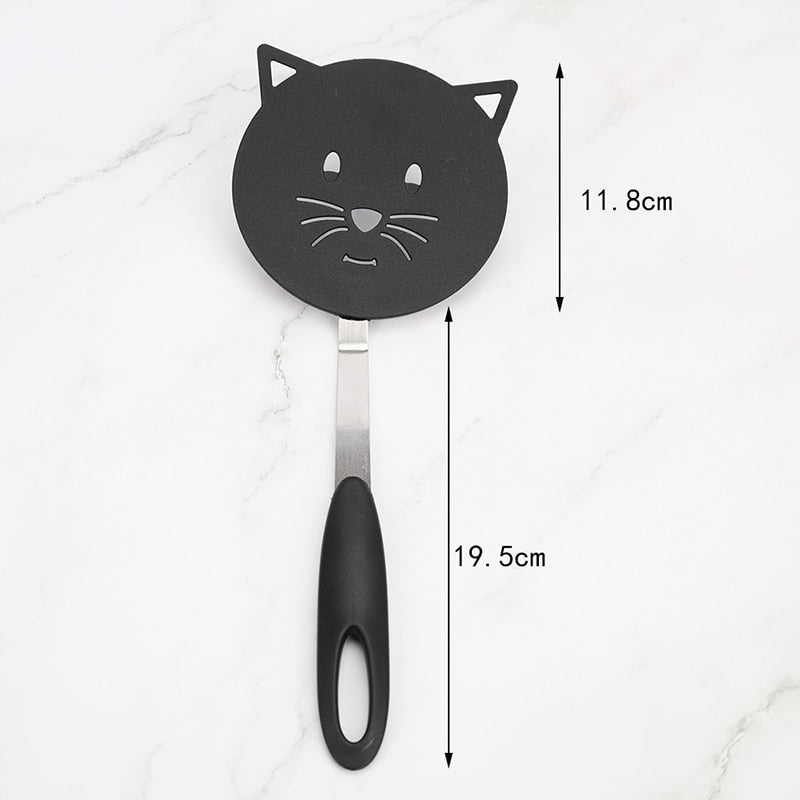 Cat Frying Non Stick Spatula
