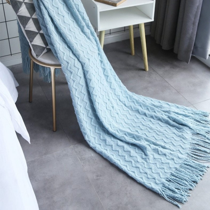 The Chevron Throw Blanket