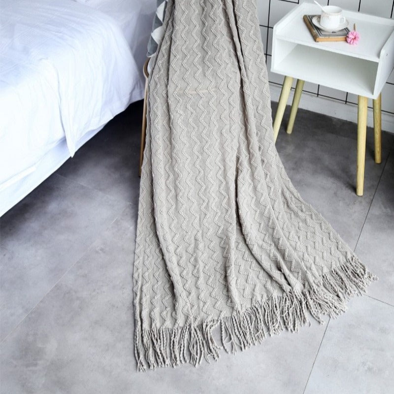 The Chevron Throw Blanket