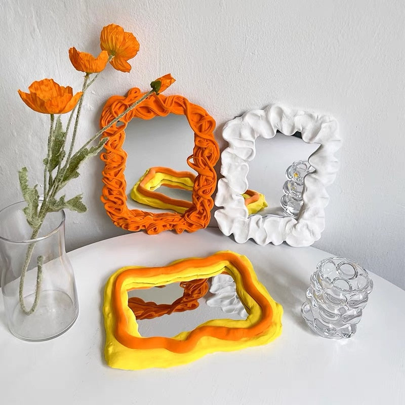 Indie Acrylic Clay Mirror