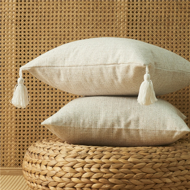 Linen Pilllow Case Dark Academia