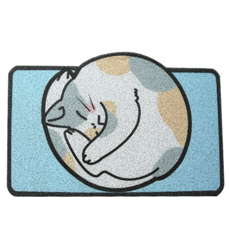 Cat Cartoon Sand Scraping Mat