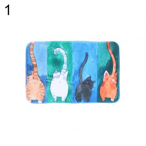 Cute Cats Pattern Floor Mat