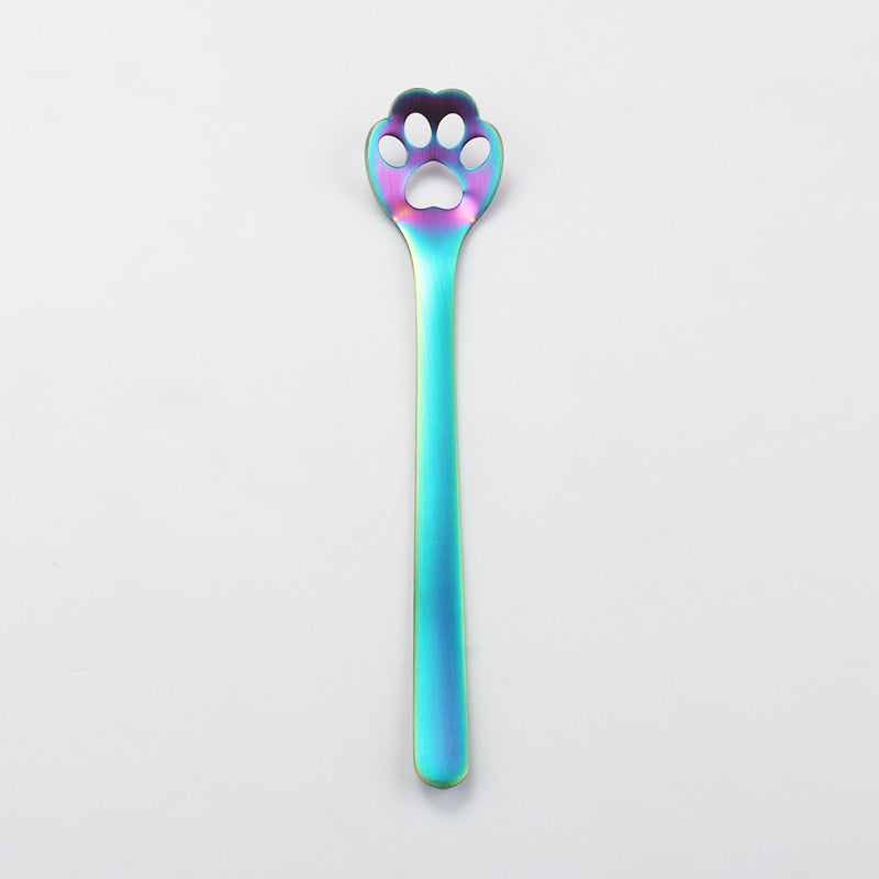 Stainless Cat Paw Tea Spoon