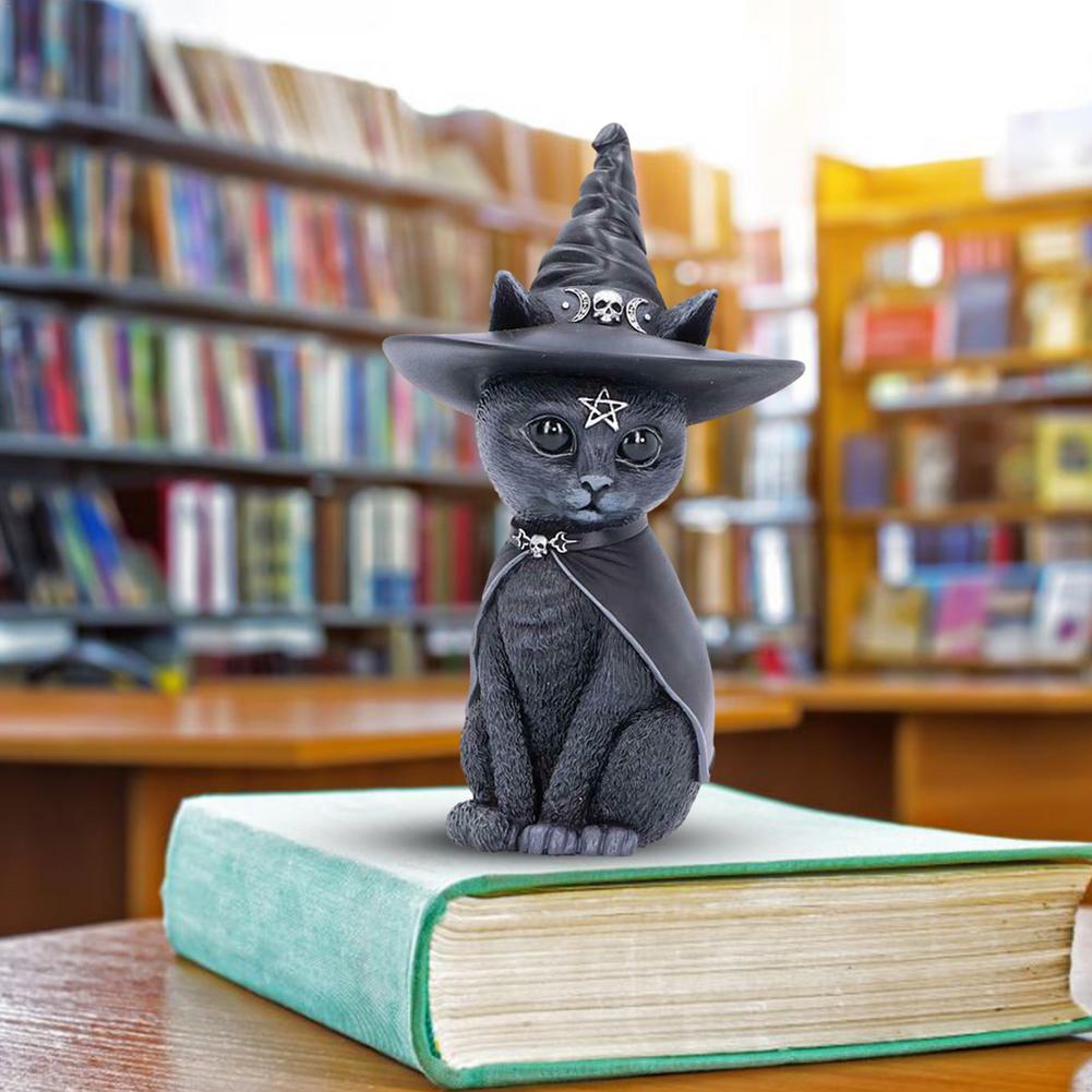 Goth Kitten Statue