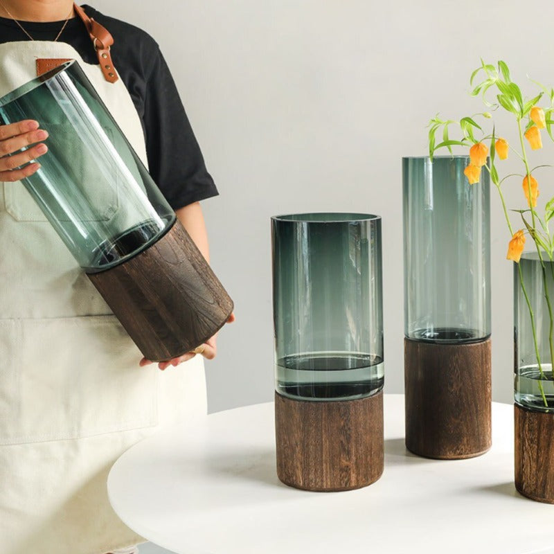The Mystic Mountain Hurricane Vase Collection