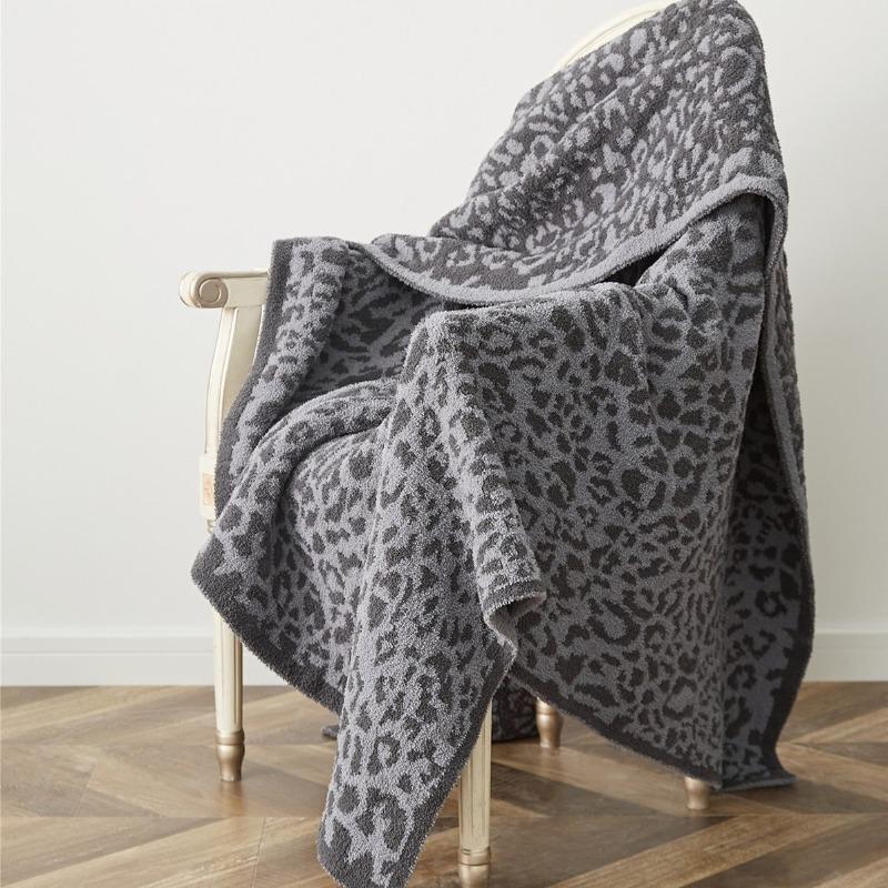 The Luxe Leopard Throw Blanket
