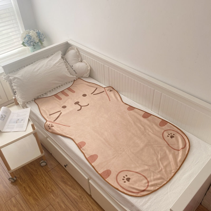 Cat Shape Kid Blanket