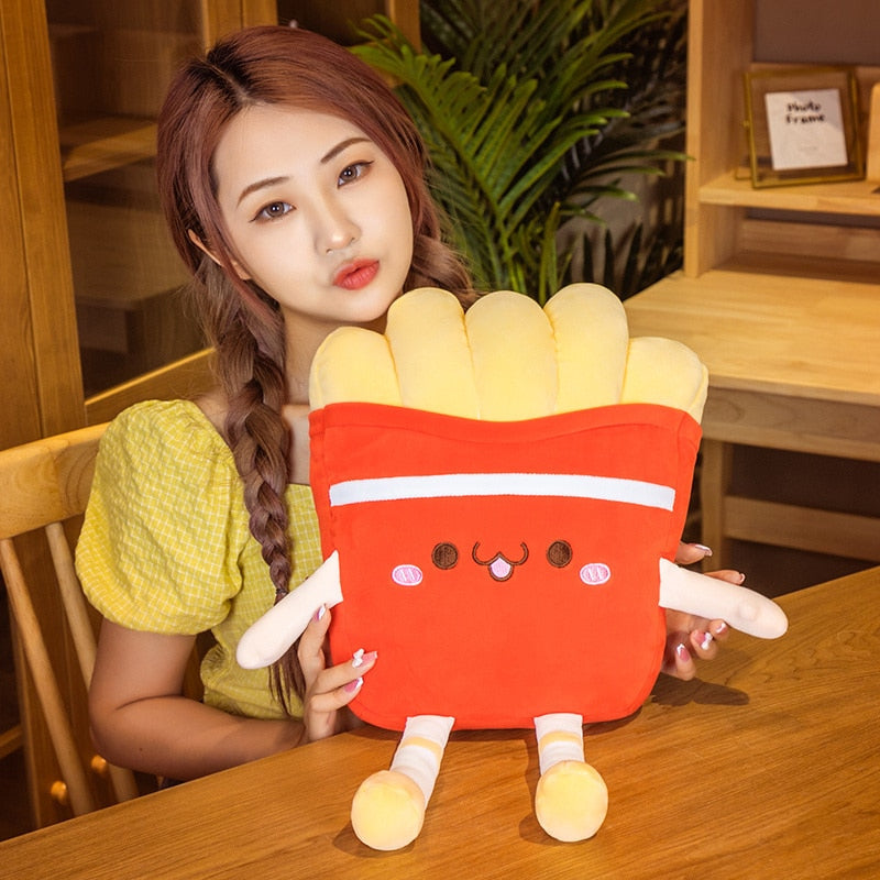 Kawaii Fastfood Plush Toys