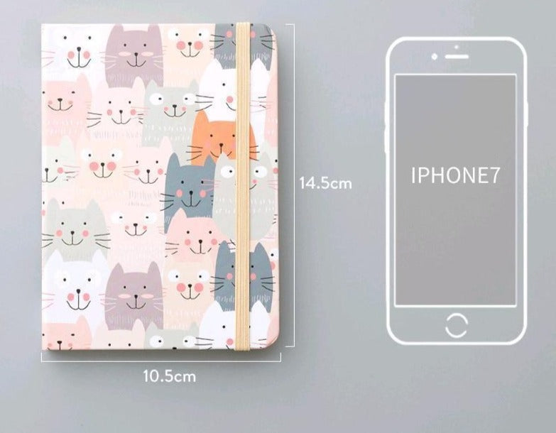 Cute Strappy Cat Notebook