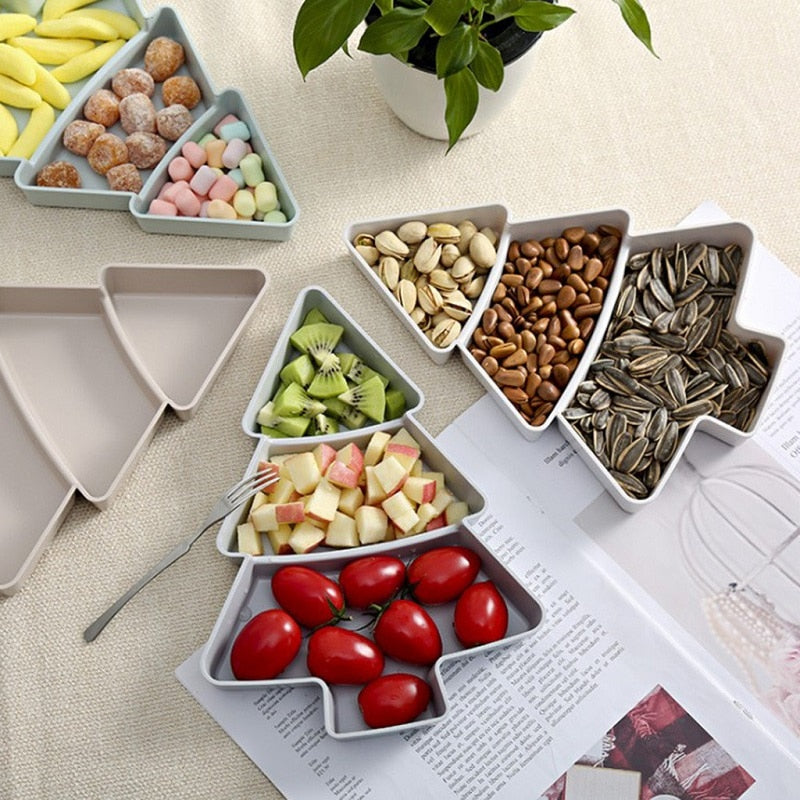 Aesthetic Christmas Tree Snack Storage Box