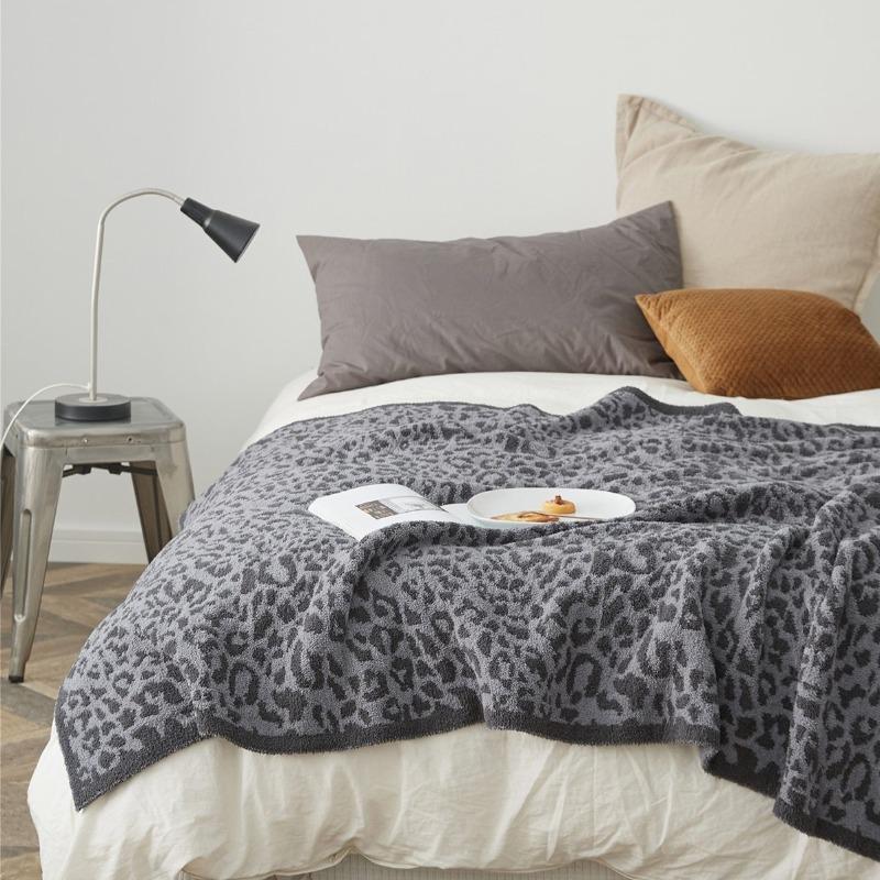 The Luxe Leopard Throw Blanket