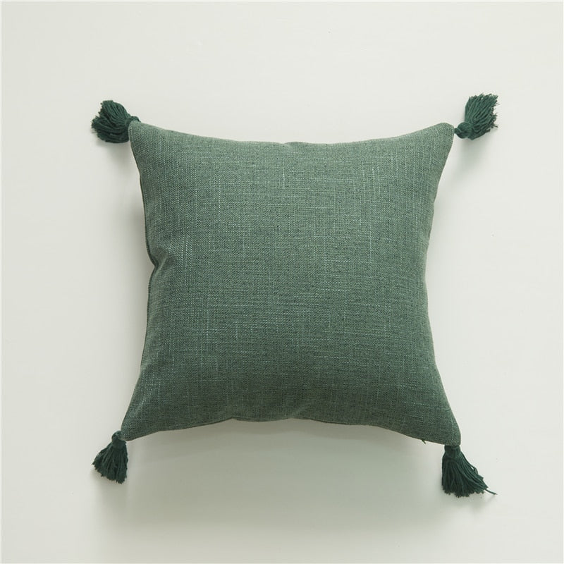 Linen Pilllow Case Dark Academia