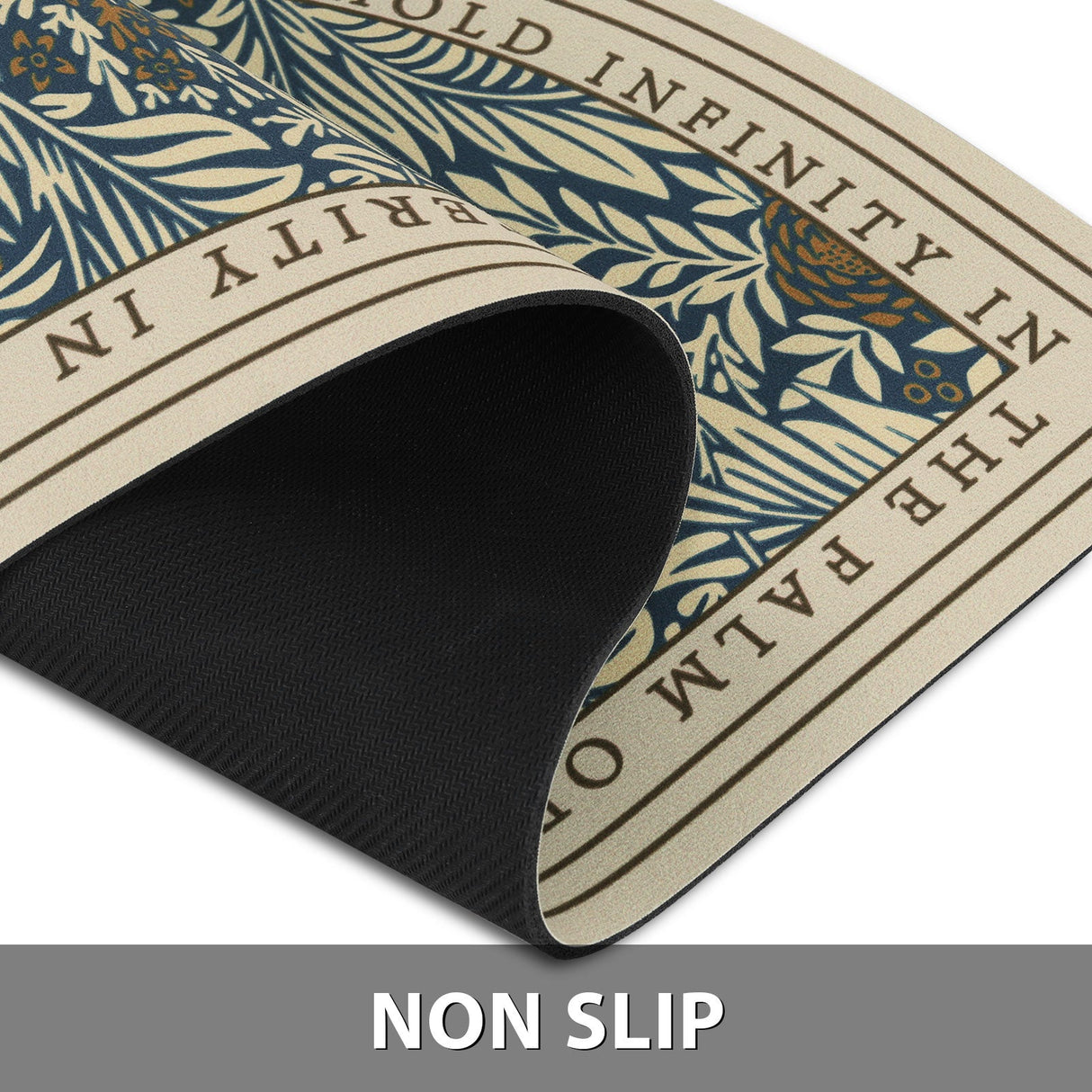 Retro Flower Bath Rugs Set