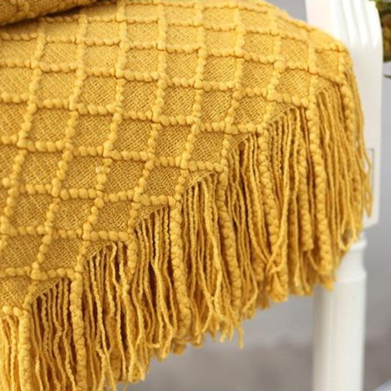 The Fishnet Throw Blanket