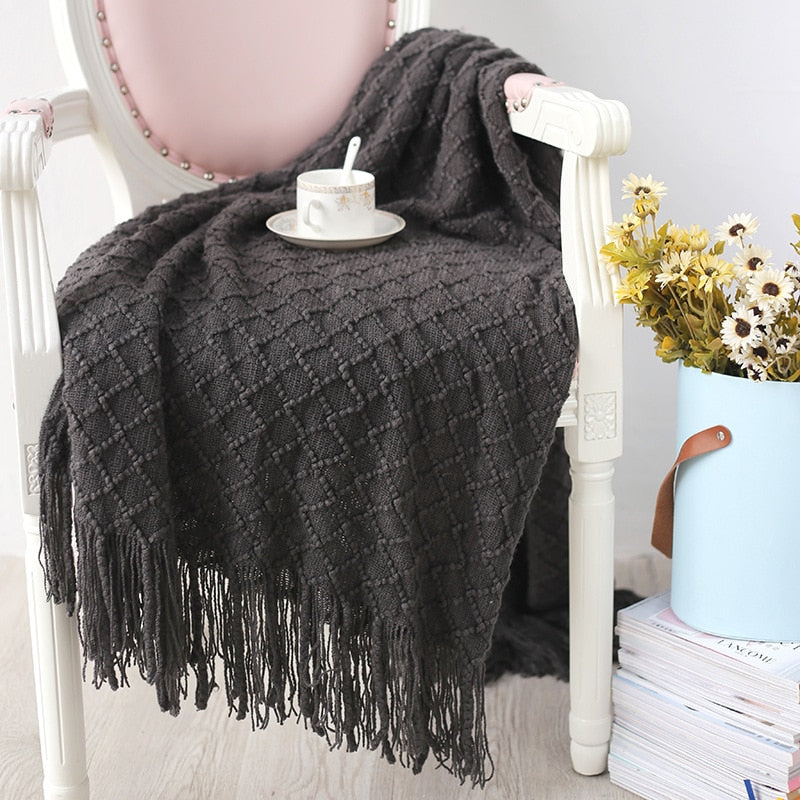 The Fishnet Throw Blanket