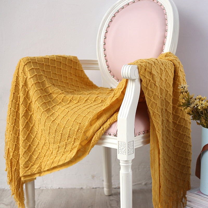 The Fishnet Throw Blanket