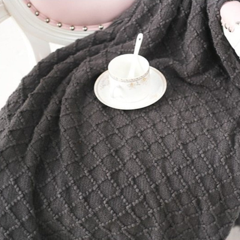 The Fishnet Throw Blanket