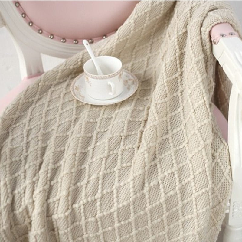 The Fishnet Throw Blanket