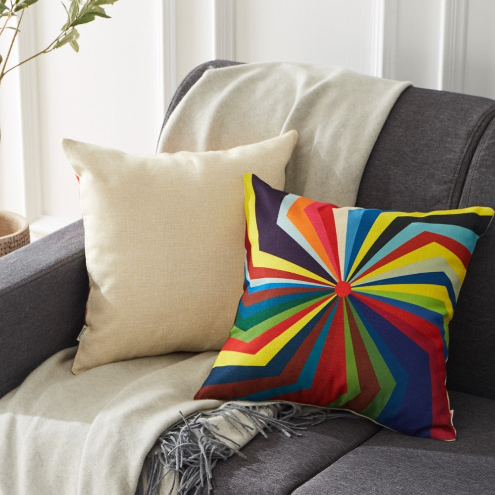 Colourful Cushion Cover