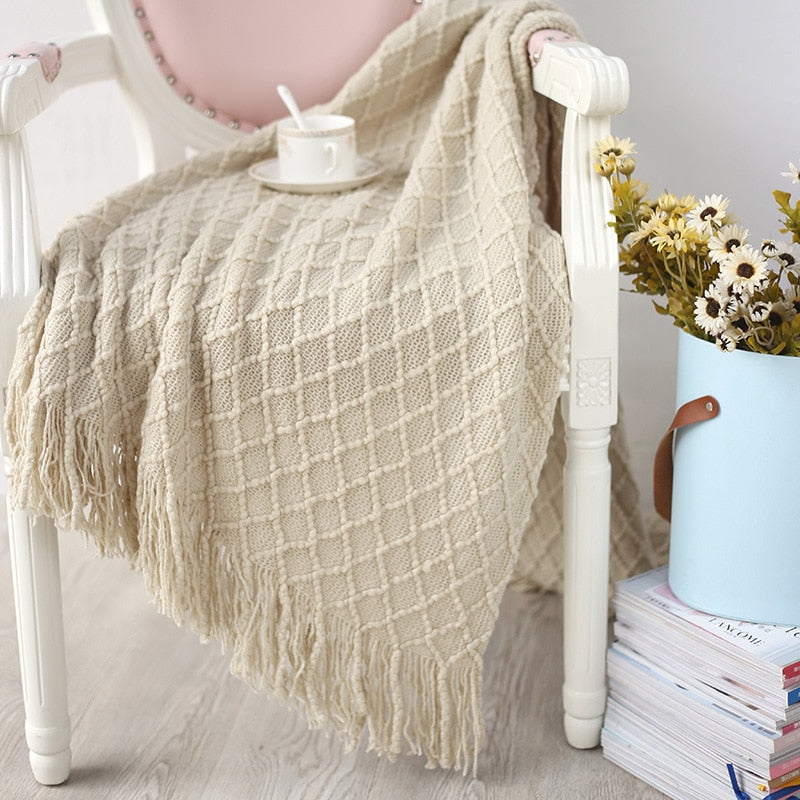 The Fishnet Throw Blanket