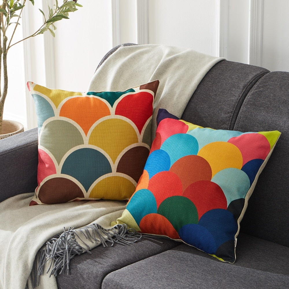 Colourful Cushion Cover