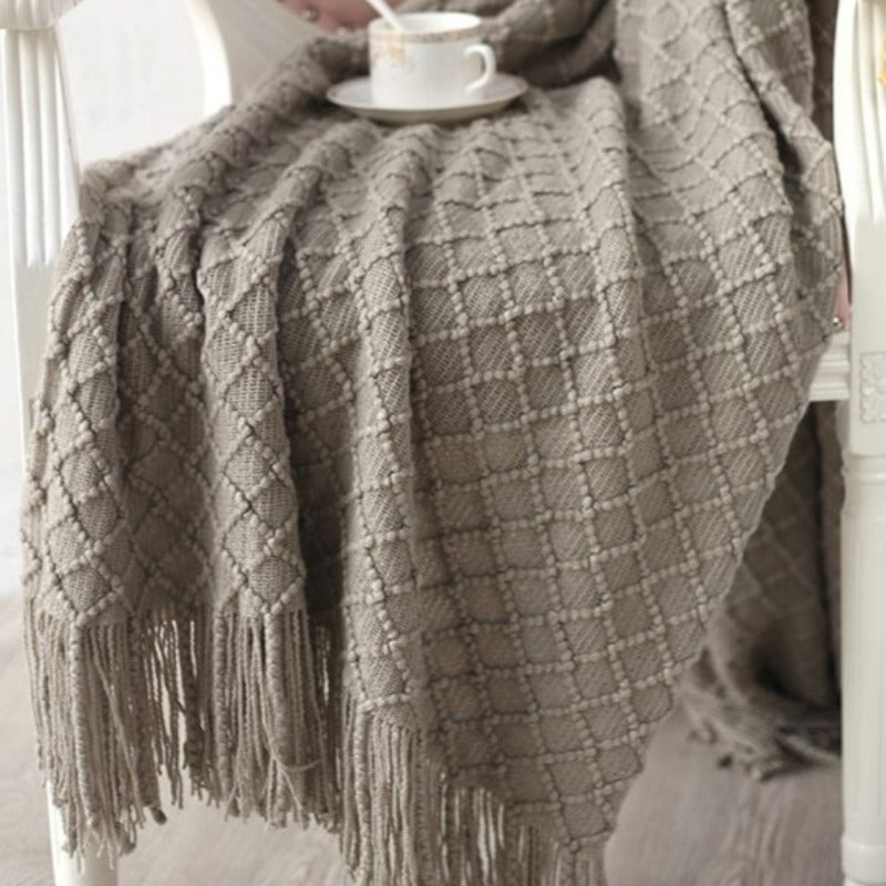 The Fishnet Throw Blanket