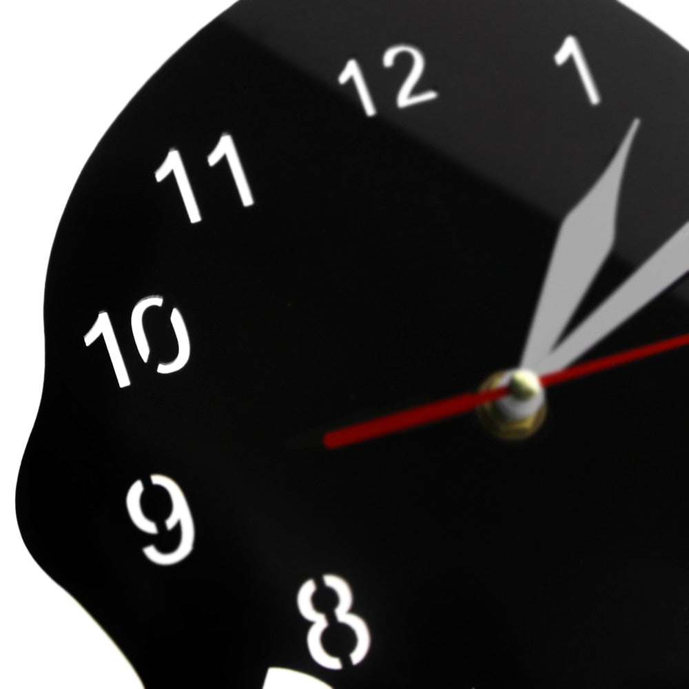 Cat & Mouse Swinging Pendulum Wall Clock