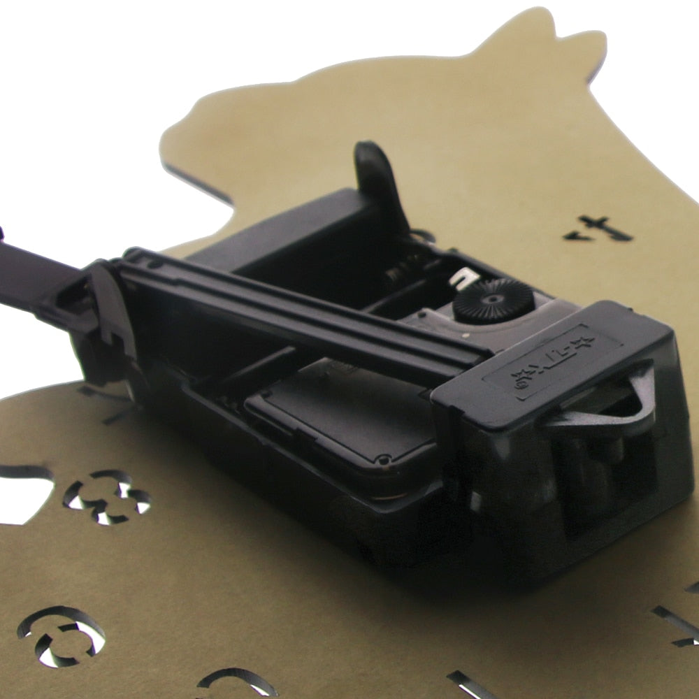 Cat & Mouse Swinging Pendulum Wall Clock