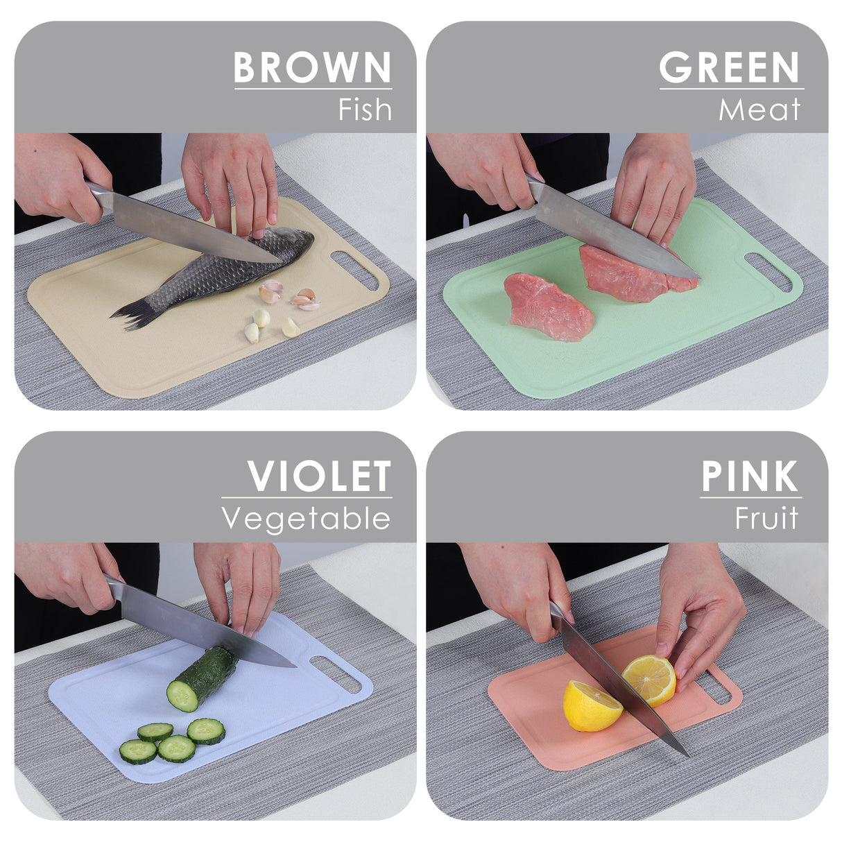 Colorful Plastic Cutting Boards
