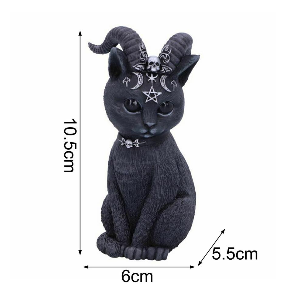 Goth Kitten Statue