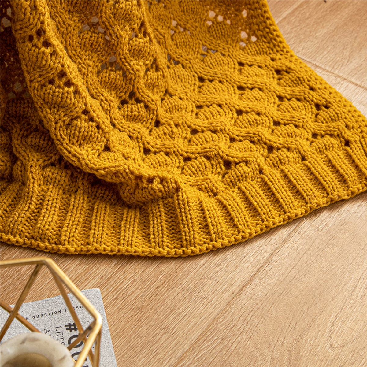 The Lacy Throw Blanket