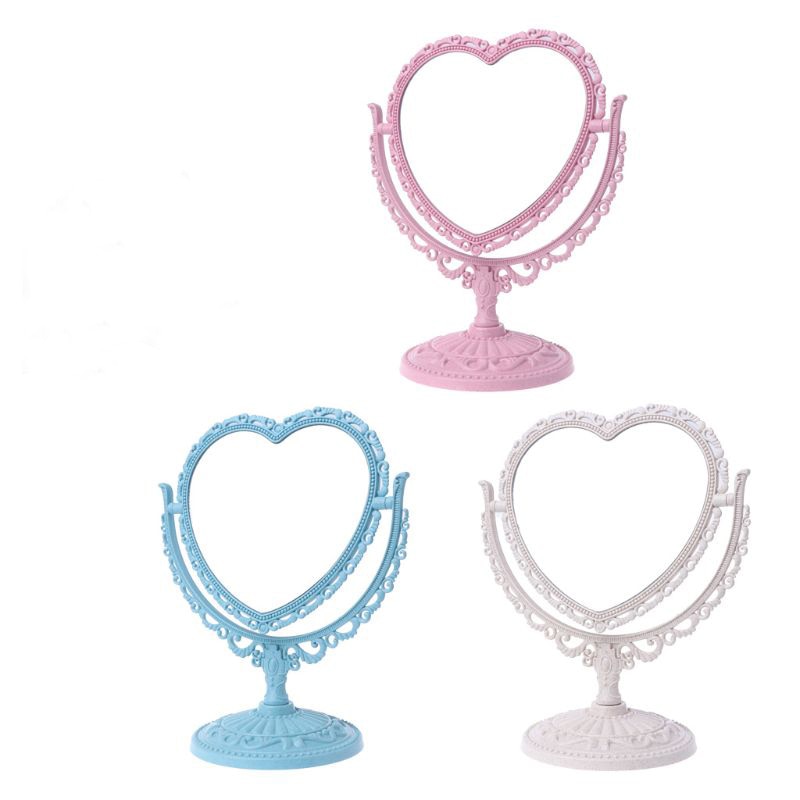 Preppy Rotatable Heart Mirror