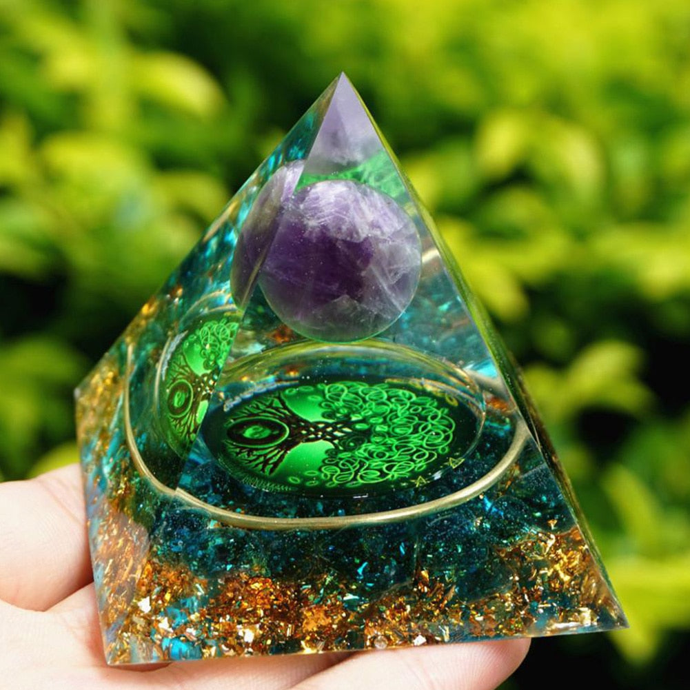 Crystal Pyramid Meditation Tool