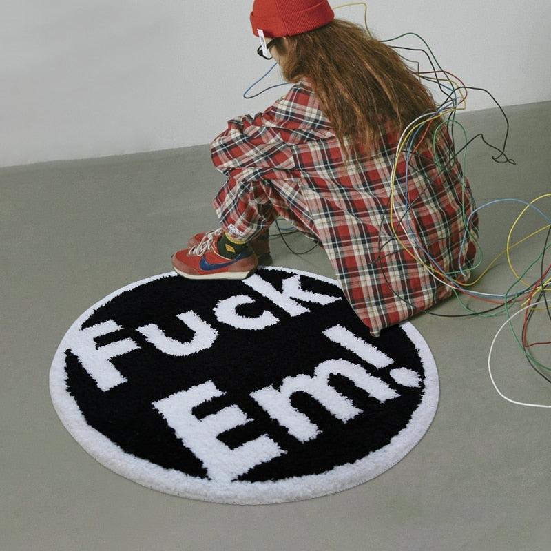 Grunge Bad Day Rug