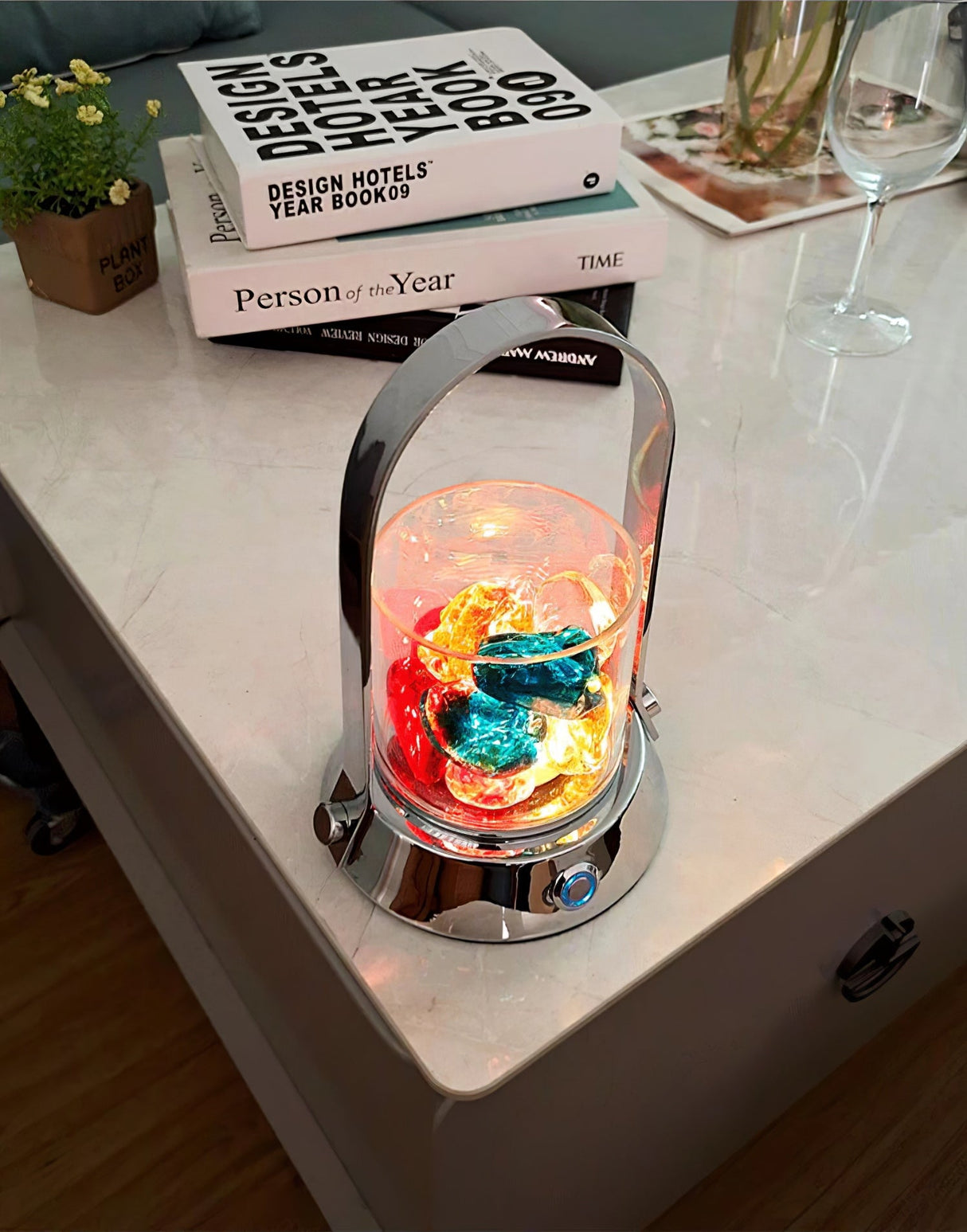 Handmade Glass Night Light
