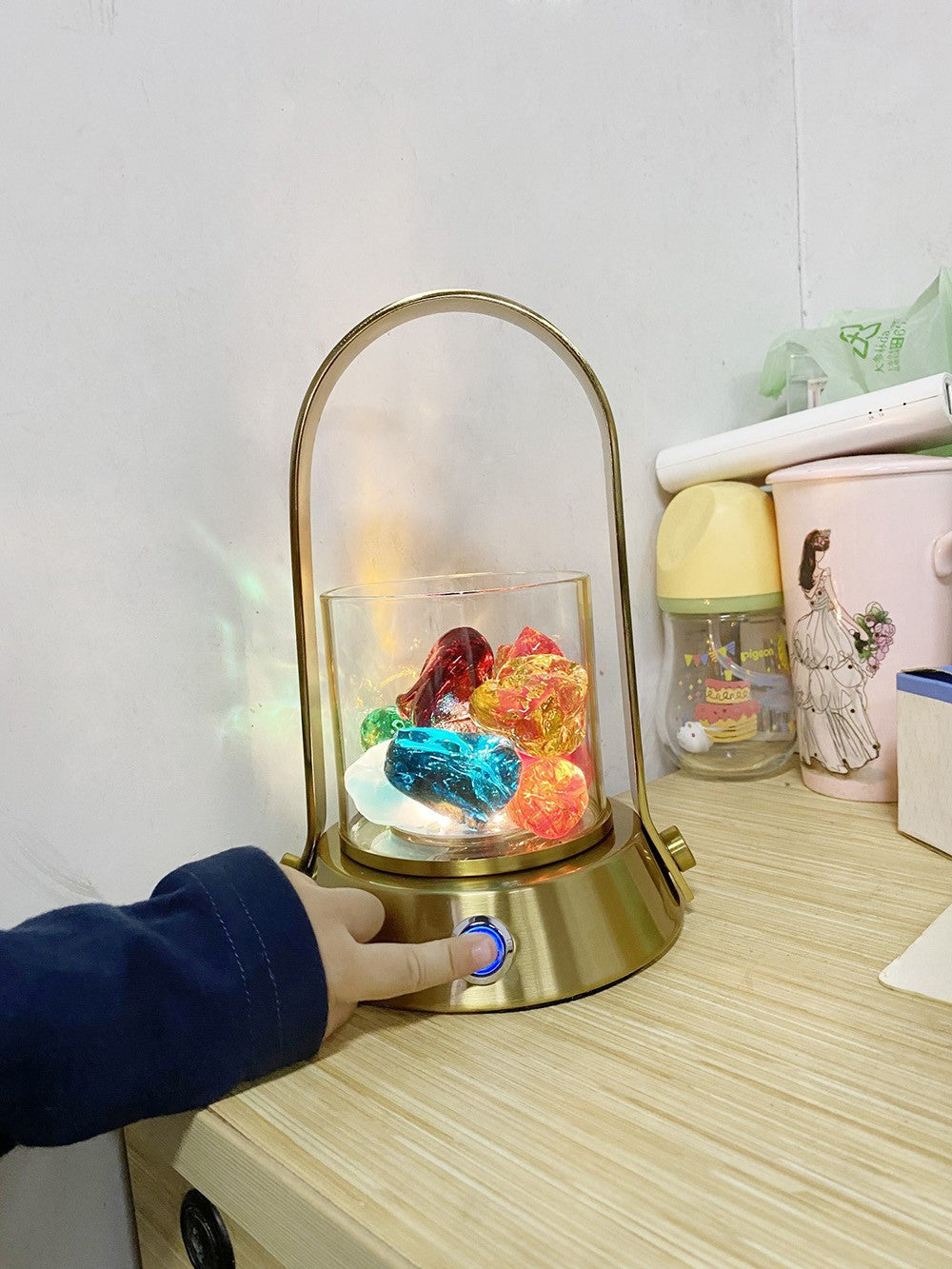 Handmade Glass Night Light