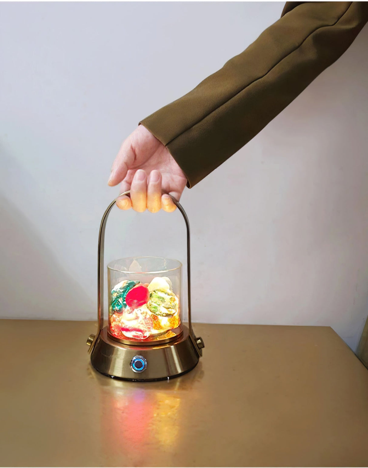 Handmade Glass Night Light