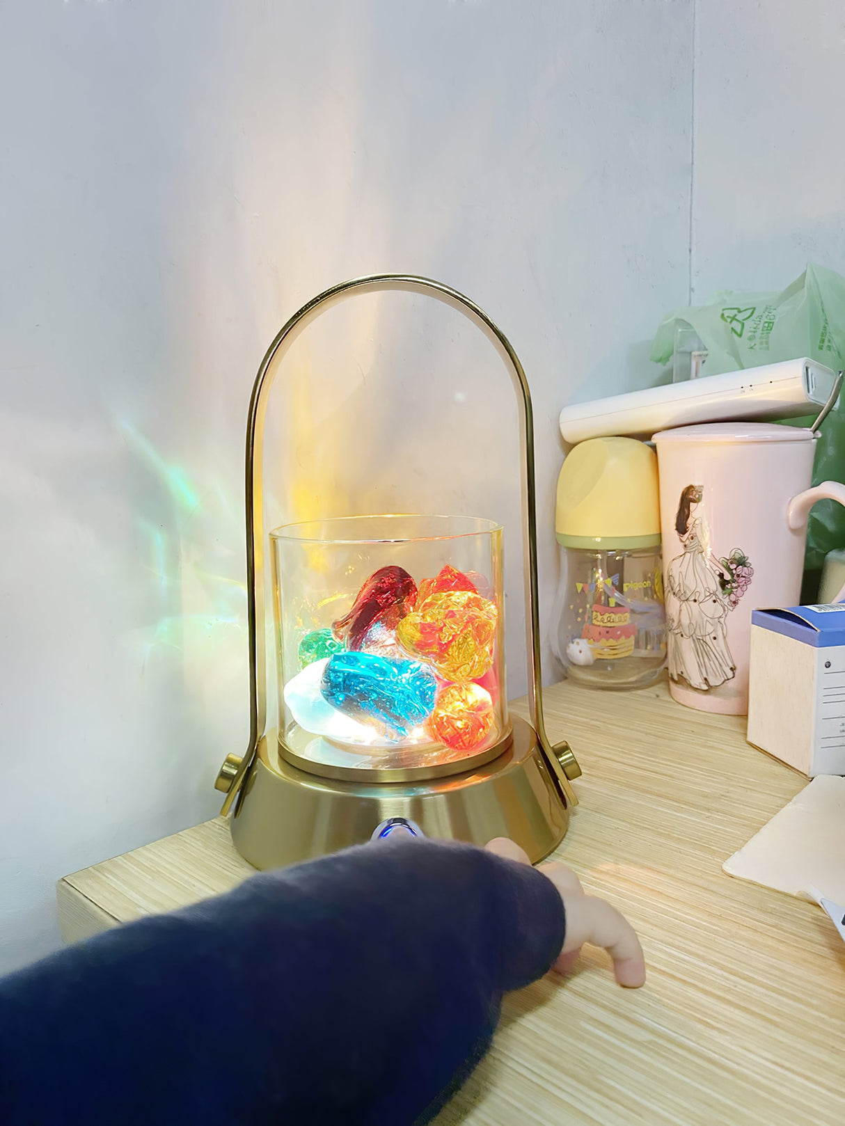 Handmade Glass Night Light