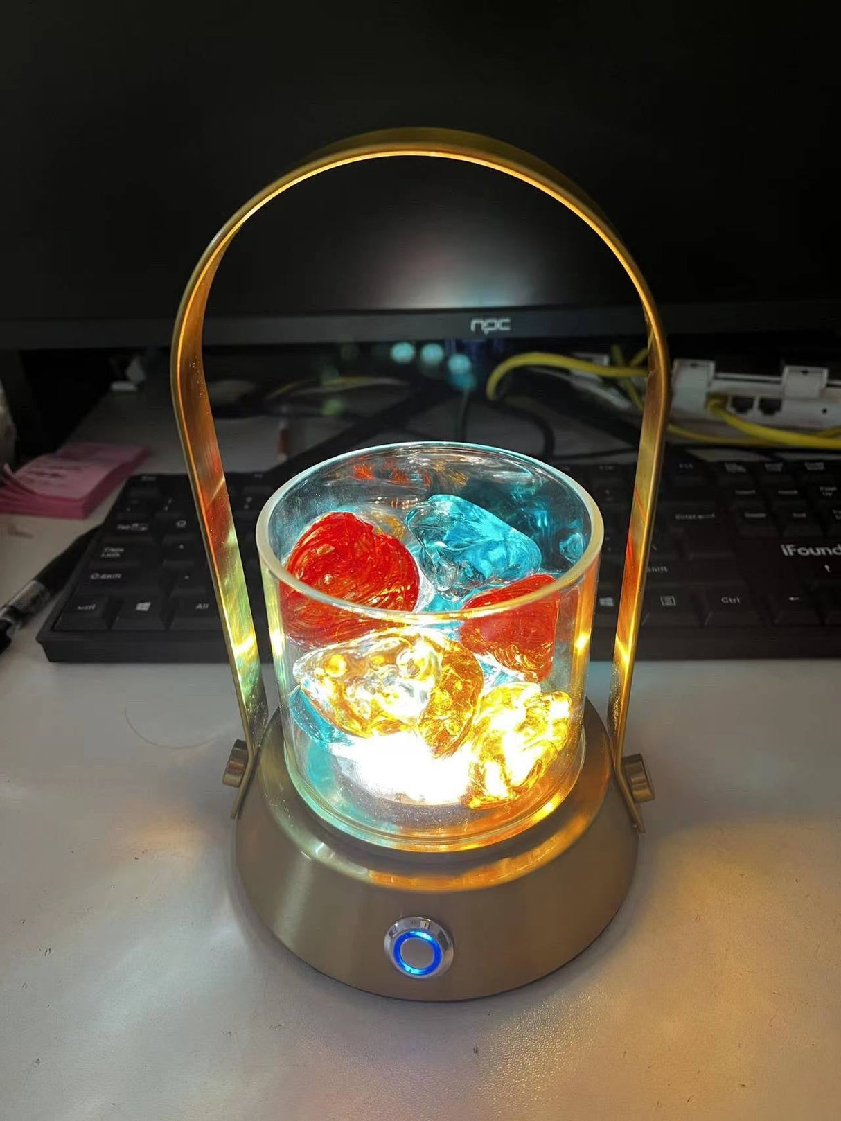 Handmade Glass Night Light