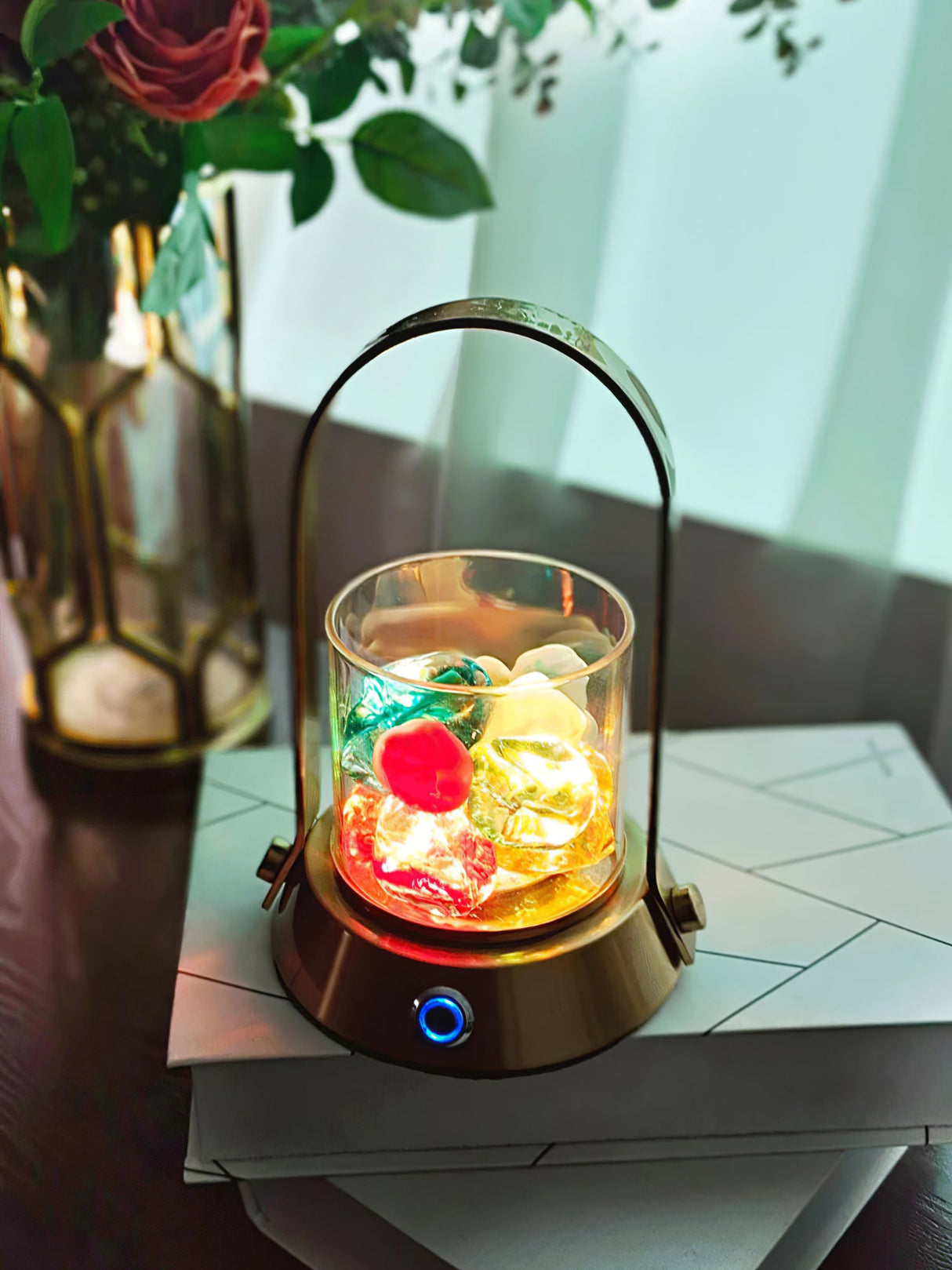 Handmade Glass Night Light