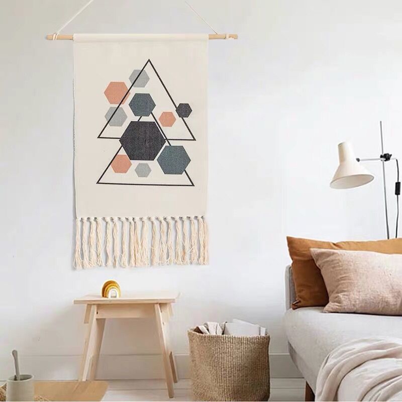 Boho Knitted Tapestry