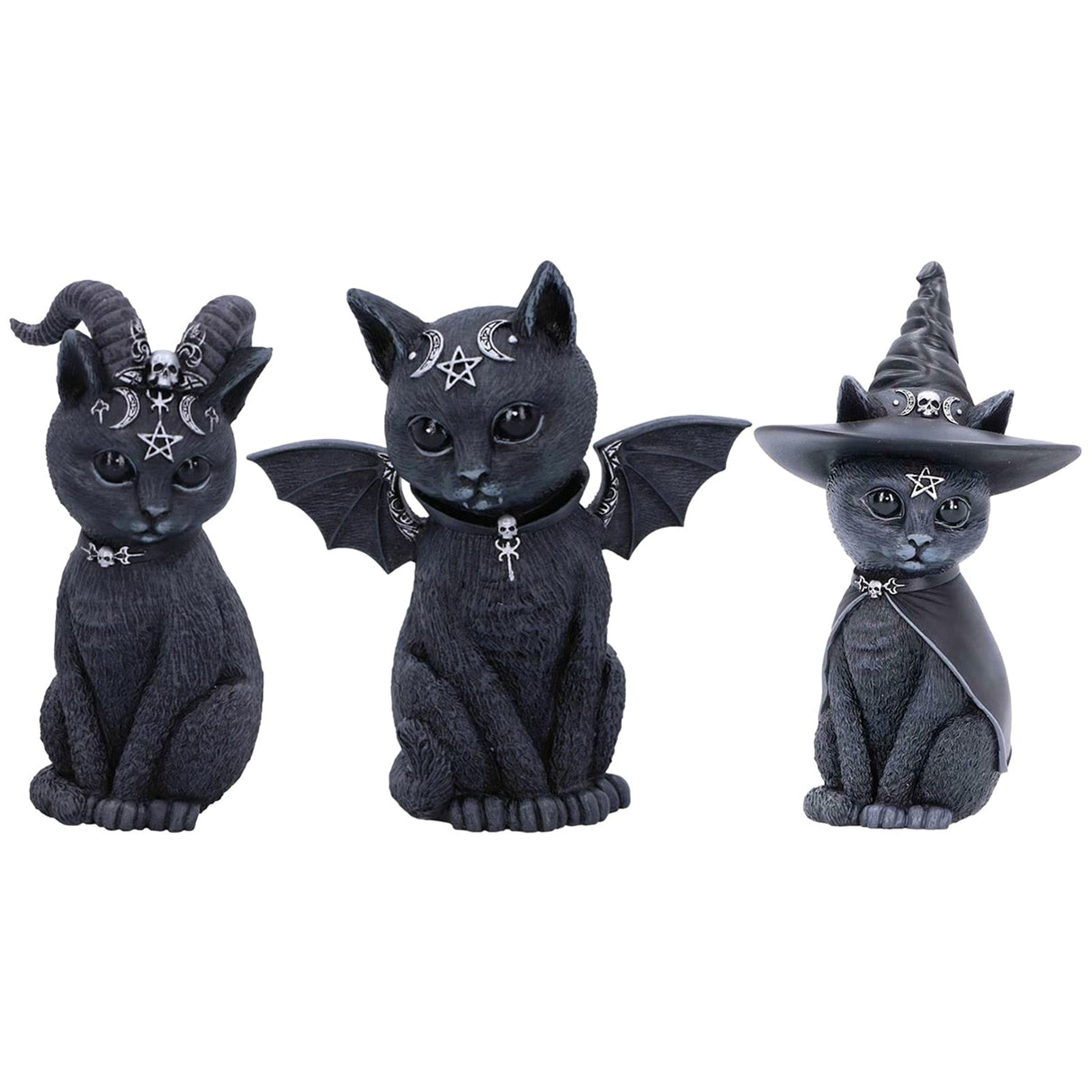 Goth Kitten Statue