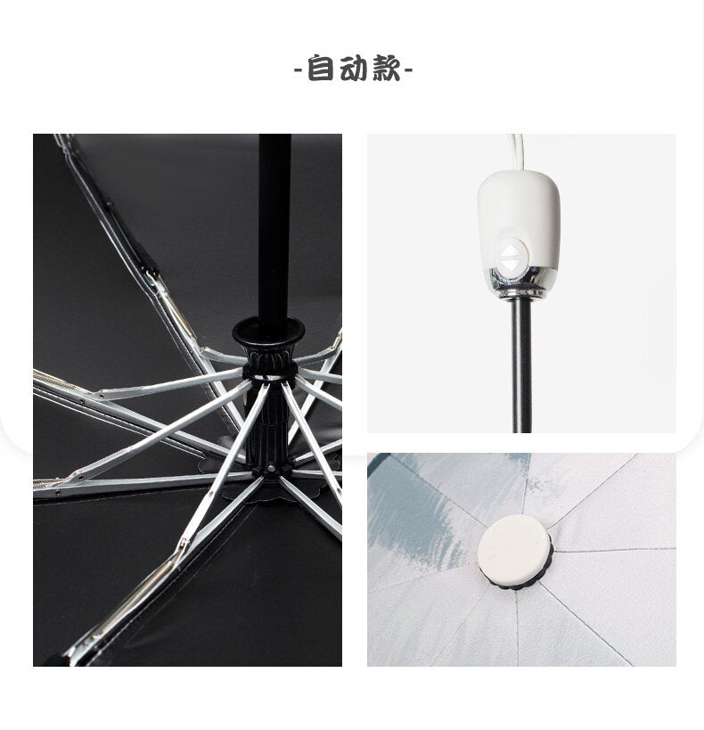 Cute Cat Claw Folding Umbrella