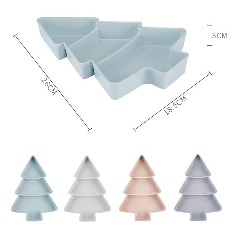 Aesthetic Christmas Tree Snack Storage Box