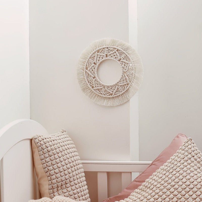 Woven Round Wall Hanging