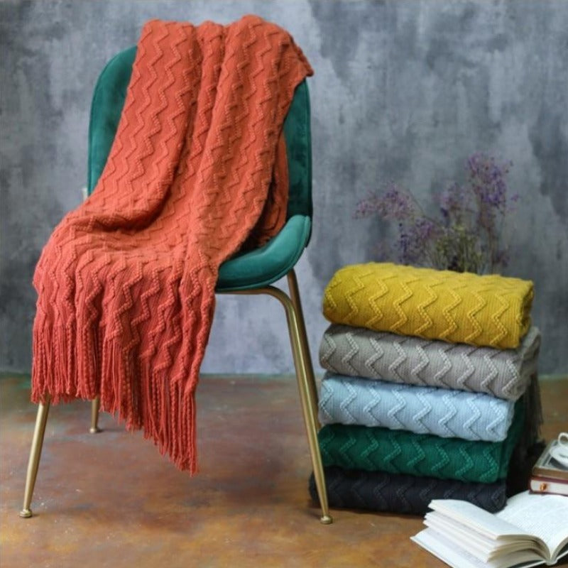 The Chevron Throw Blanket